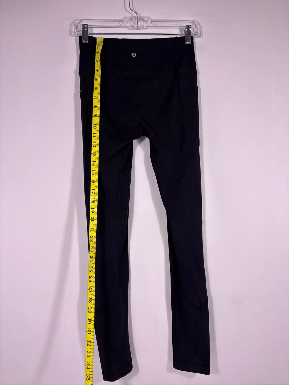 Lululemon Align High Rise Pant 28” Black Pocket Leggings Size 6